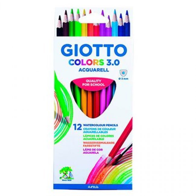 Giotto-12 acuarelas 3,0 10