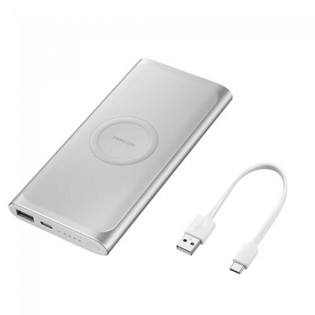 Powerbank Samsung Wireless Battery Pack 10000 mAh Plata