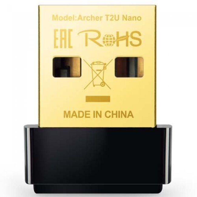 Adaptador inalámbrico Tp-Link Archer T2U Nano USB AC600