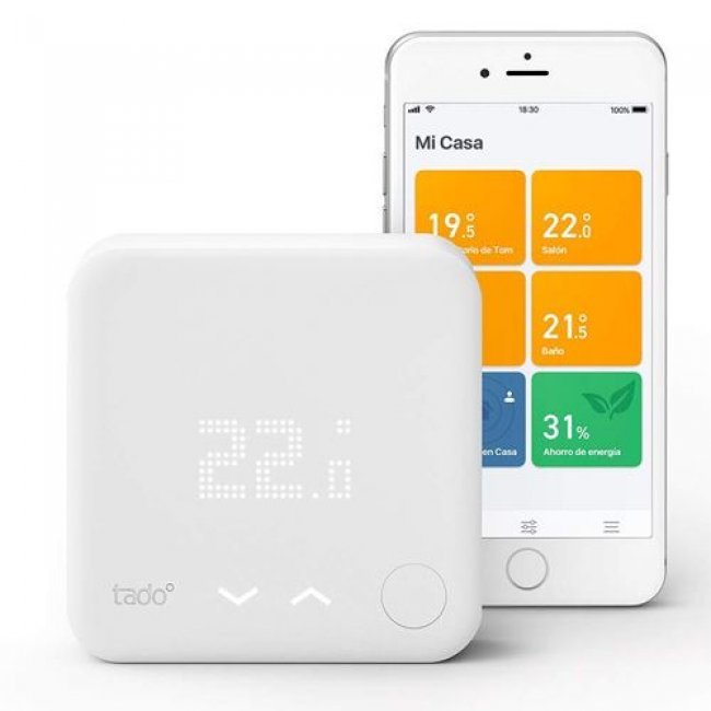 Termostato Inteligente Cableado Tado V3+ Kit de inicio