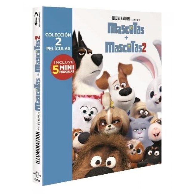Pack Mascotas 1-2 - Blu-Ray