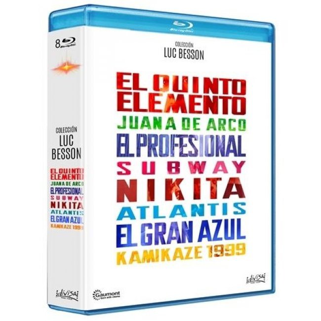 Pack Luc Besson - 8 Películas - Blu-Ray
