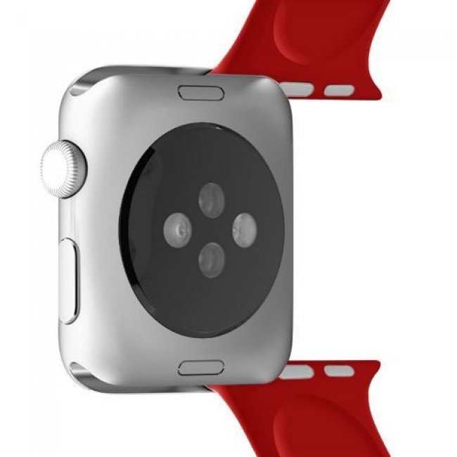 Correa deportiva Puro Icon Rojo para Apple Watch 44 mm