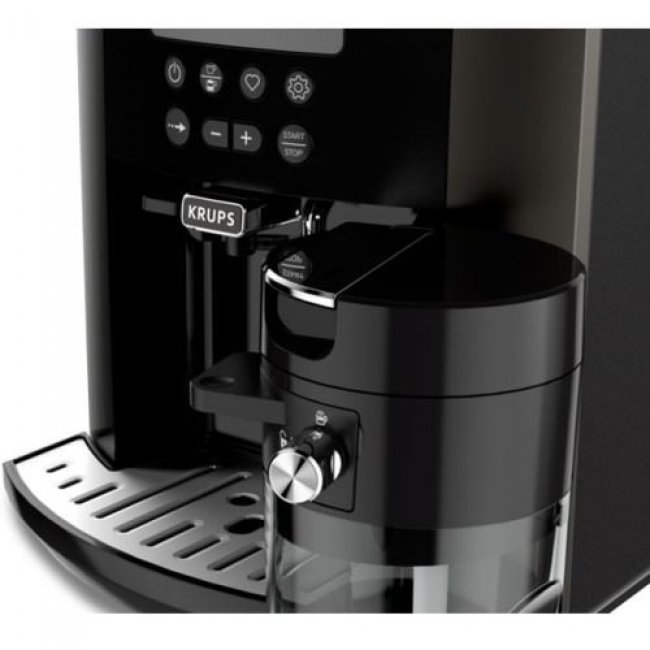 Cafetera superautomática Krups EA819E Negro