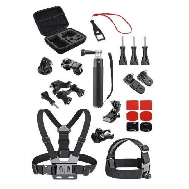 Kit T'nB 23 accesorios para cámara deportiva