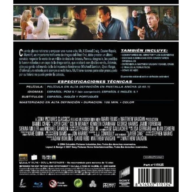 Layer Cake - Blu-ray