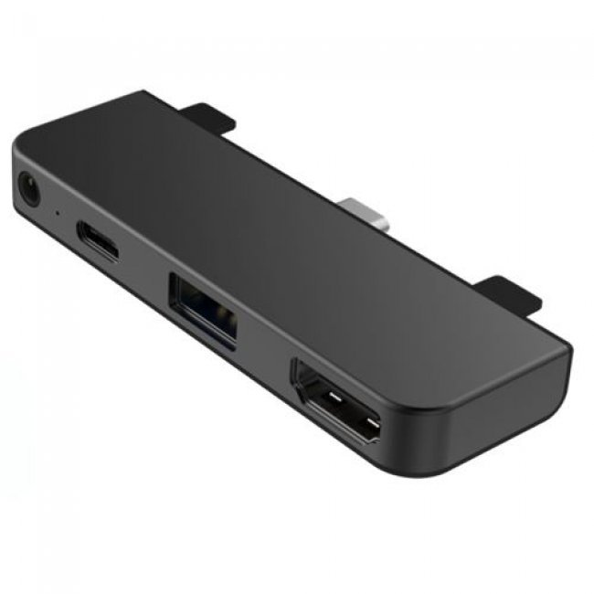 Adaptador Hub HyperDrive 4 en 1 USB-C Gris para iPad Pro