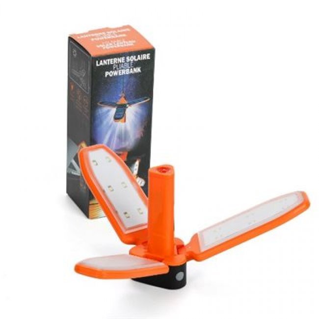 Linterna solar plegable Powerbank