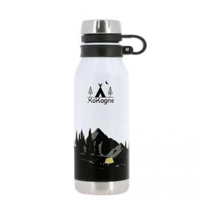 Botella isotérmica Kokagne Blanco 500 ml