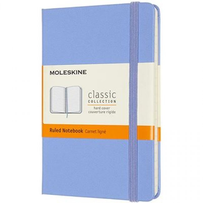 Moleskine td p raya azul hortensia