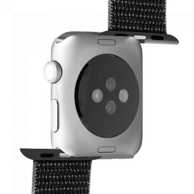 Correa Puro Icon Nylon Negro para Apple Watch 40 mm