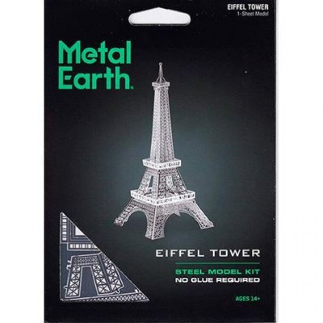 Puzzle metal 3d torre eiffel