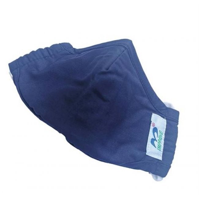 Mascarilla ImproMask Plus Azul con 4 filtros intercambiables - Talla L