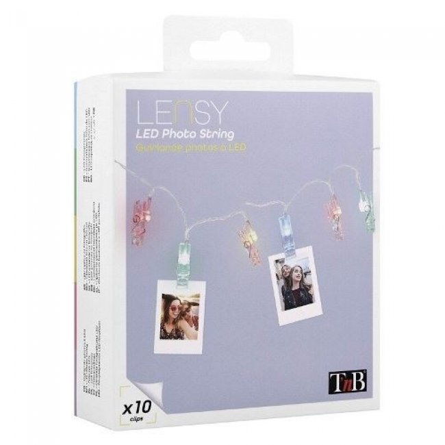 10 clips LED T'nB Lensy