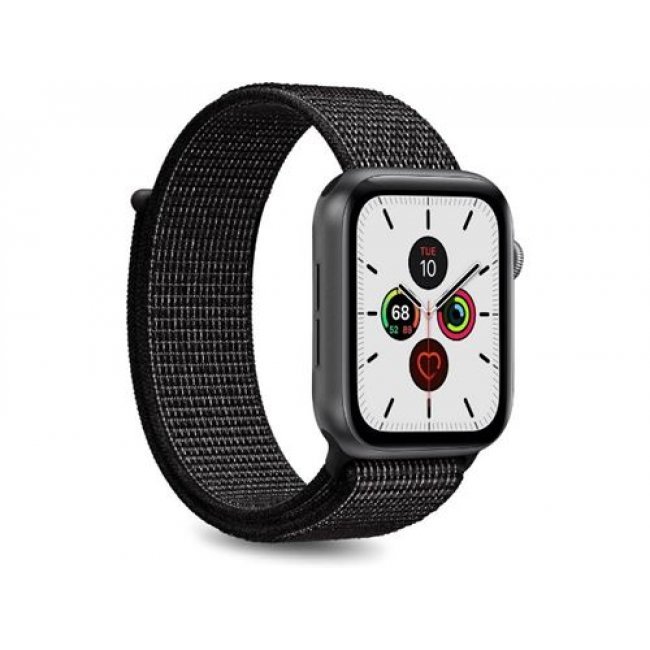 Correa deportiva Puro Negro para Apple Watch 44 mm