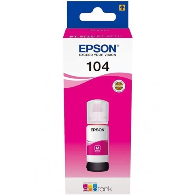 Cartucho de tinta Epson C13T00P340 104 Magenta