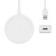 Base de carga inalámbrica Belkin Boost Charge 10 W Blanco + Cable Micro USB