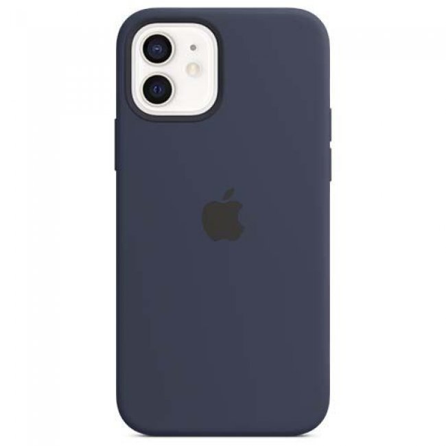 Funda de silicona Azul para iPhone 12