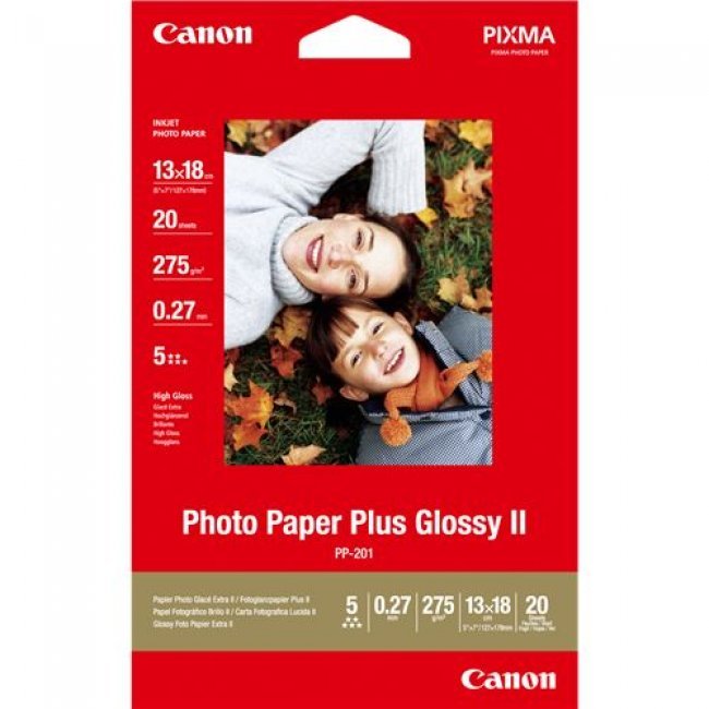 Papel fotográfico Canon PP-201 20 hojas