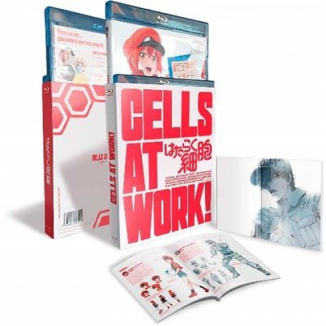 Cells At Work! Volumenes. 1 +2 Serie Completa - Blu-ray