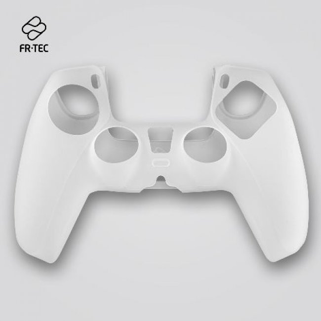 Funda + grips de silicona FR-TEC Blanco para Mando DualSense PS5