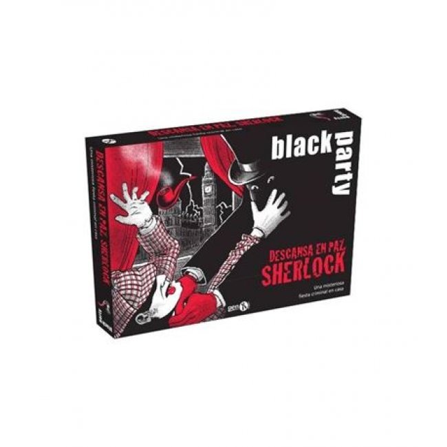 Juego de mesa Black Party: Descansa en paz, Sherlock 