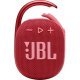 Altavoz Bluetooth JBL Clip 4 Rojo