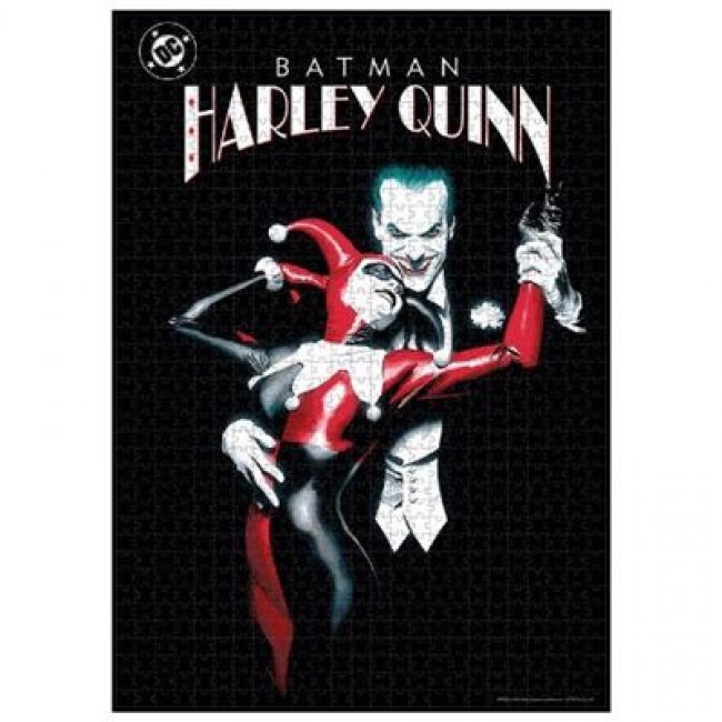 Puzzle DC Harley Quinn and Joker 1000 piezas