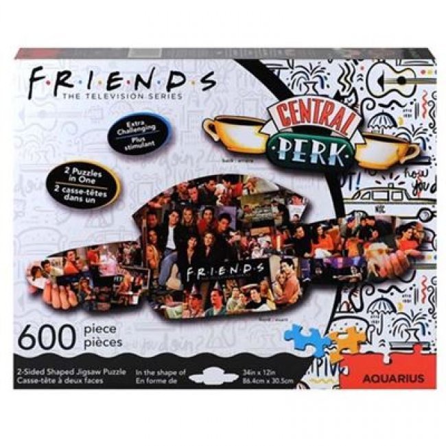 Puzzle Friends Central Perk 2 caras 600 piezas