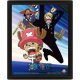 Cuadro 3D One Piece - Asalto piratas