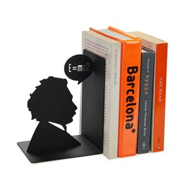 Sujetalibros Balvi Albert Einstein negro