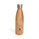 Botella isotérmica estampado madera 500  ml