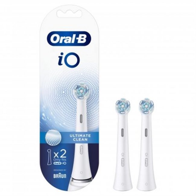 2 cabezales de recambio Oral-B iO Ultimate Clean