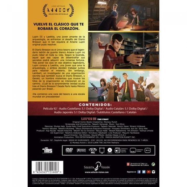 Lupin III: The First - DVD