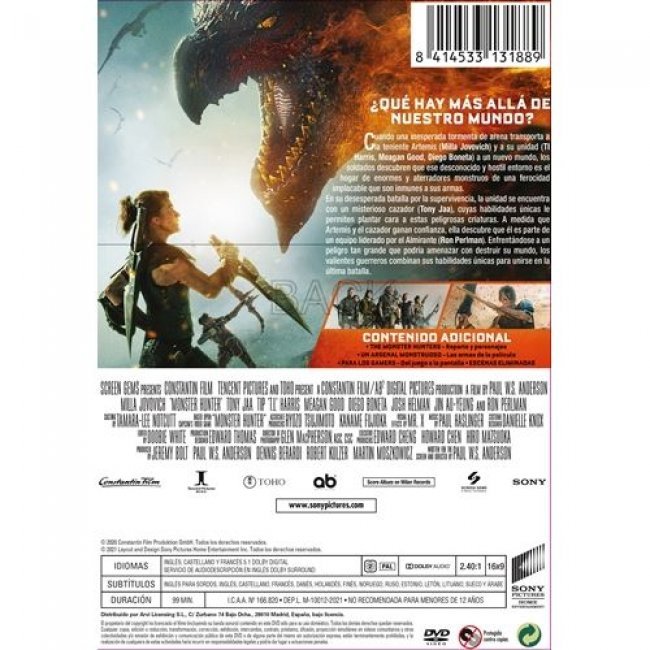 Monster Hunter - DVD