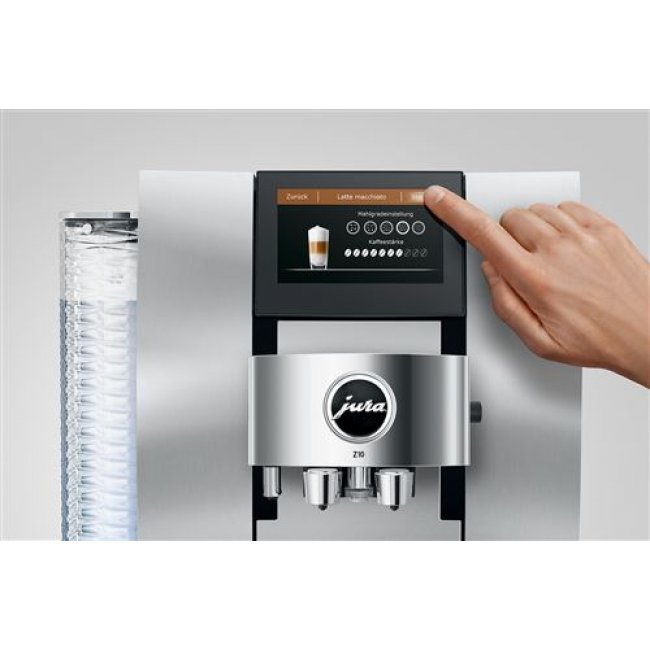 Cafetera Superautomática Jura Z10 Aluminio blanco