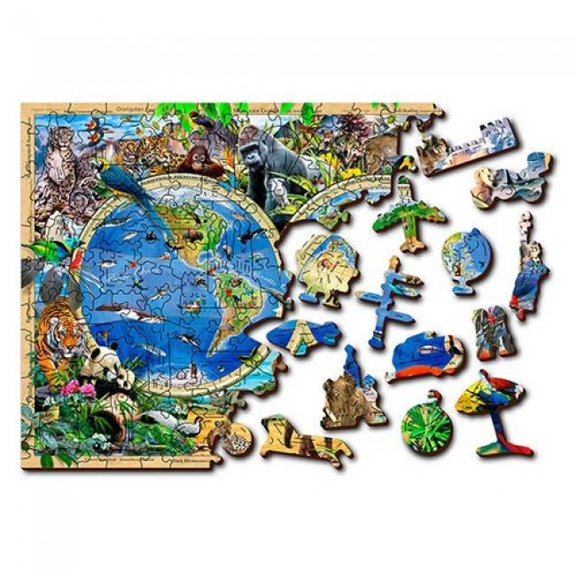 PUZZLE L ANIMAL KINGDOM MAP 06