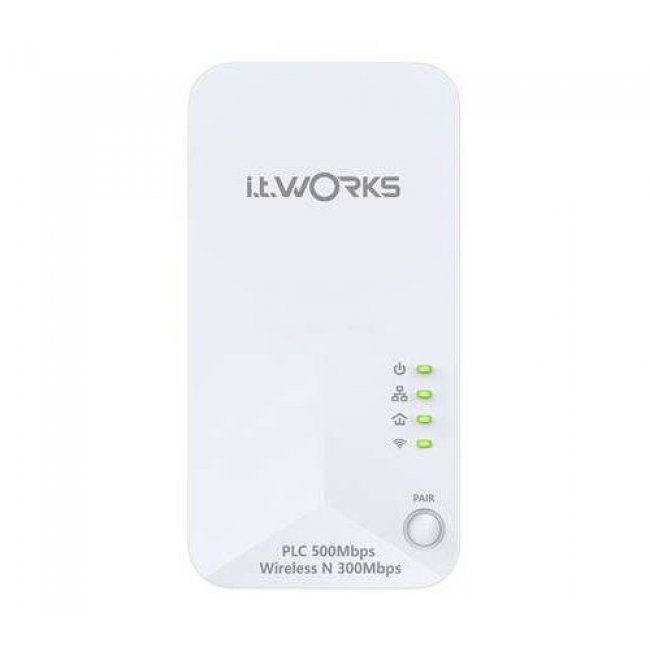 Kit 2 Powerline ItWorks CPL WiFi 500 Mbps