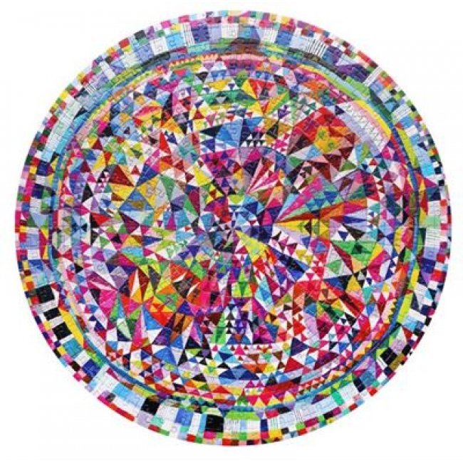 Puzzle redondo multicolor 500 piezas