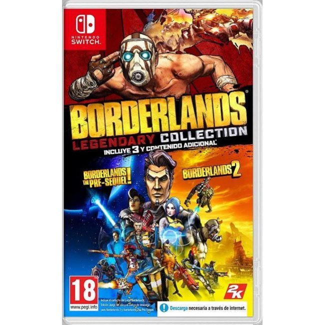 Borderlands Legendary Collection Nintendo Switch - Código de descarga