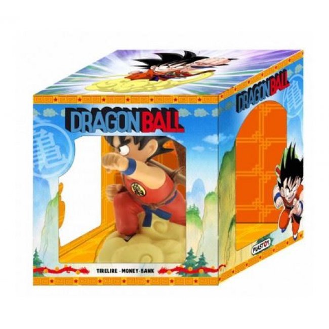 Hucha Dragon Ball Z Goku en nube voladora 22cm