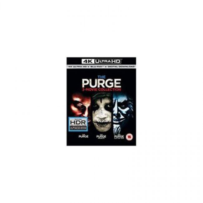 The Purge: 3-movie Collection - Blu-ray / 4K Ultra HD + Blu-ray + Digital Download