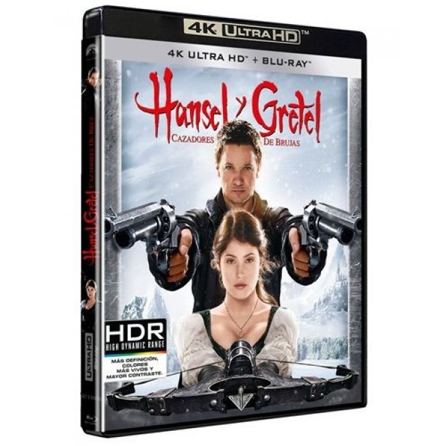Hansel Y Gretel: Cazadores De Brujas - UHD + Blu-ray