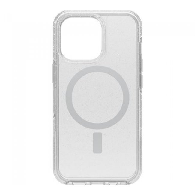 Funda Otterbox Symmetry Series+ antimicrobiana Transparente glitter  para MagSafe para iPhone 13 Pro 