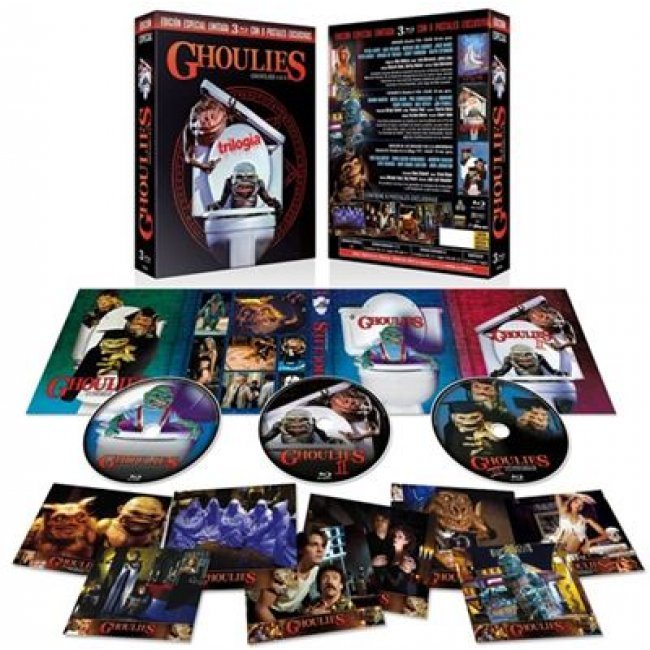 Ghoulies Digipack Edición Especial Limitada y Numerada - Blu-ray + Postales