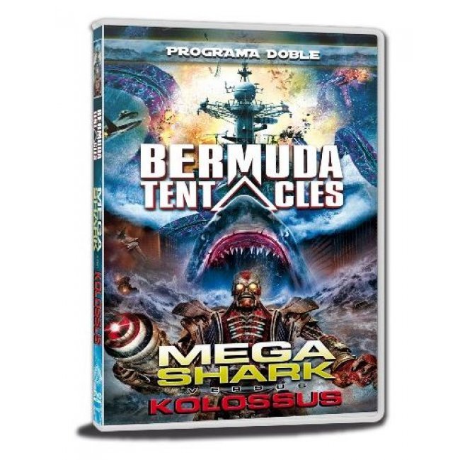 Pack Bermuda Tentacles + Megashark Vs Colossus - DVD
