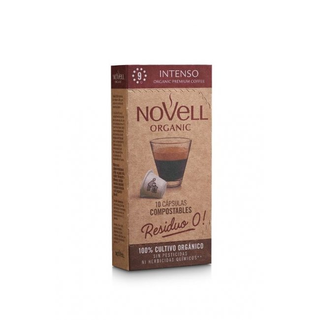 10 cápsulas de café Nespresso Novell  Intenso
