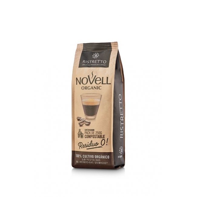 Café en grano Novell Ristretto 250 g