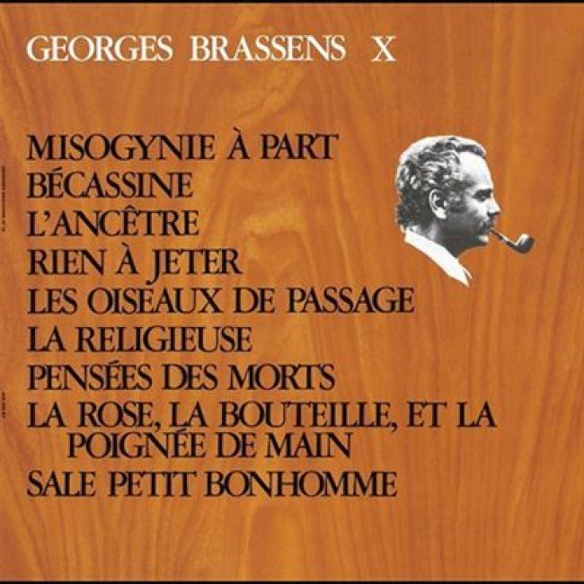 Georges Brassens X n°12 - Vinilo