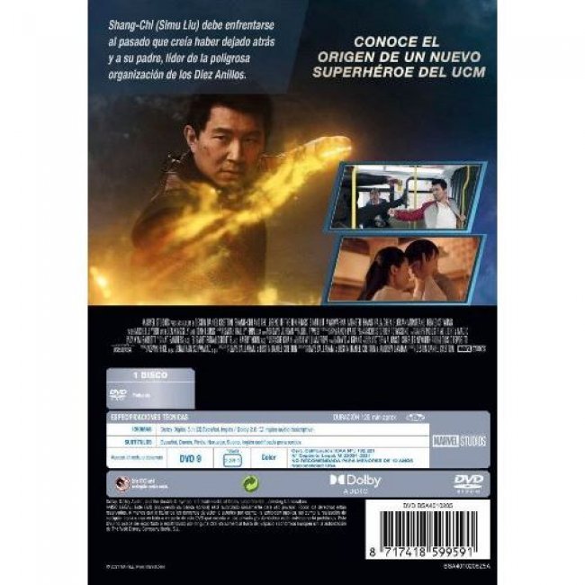 Shang-Chi y La Leyenda de los Diez Anillos - DVD